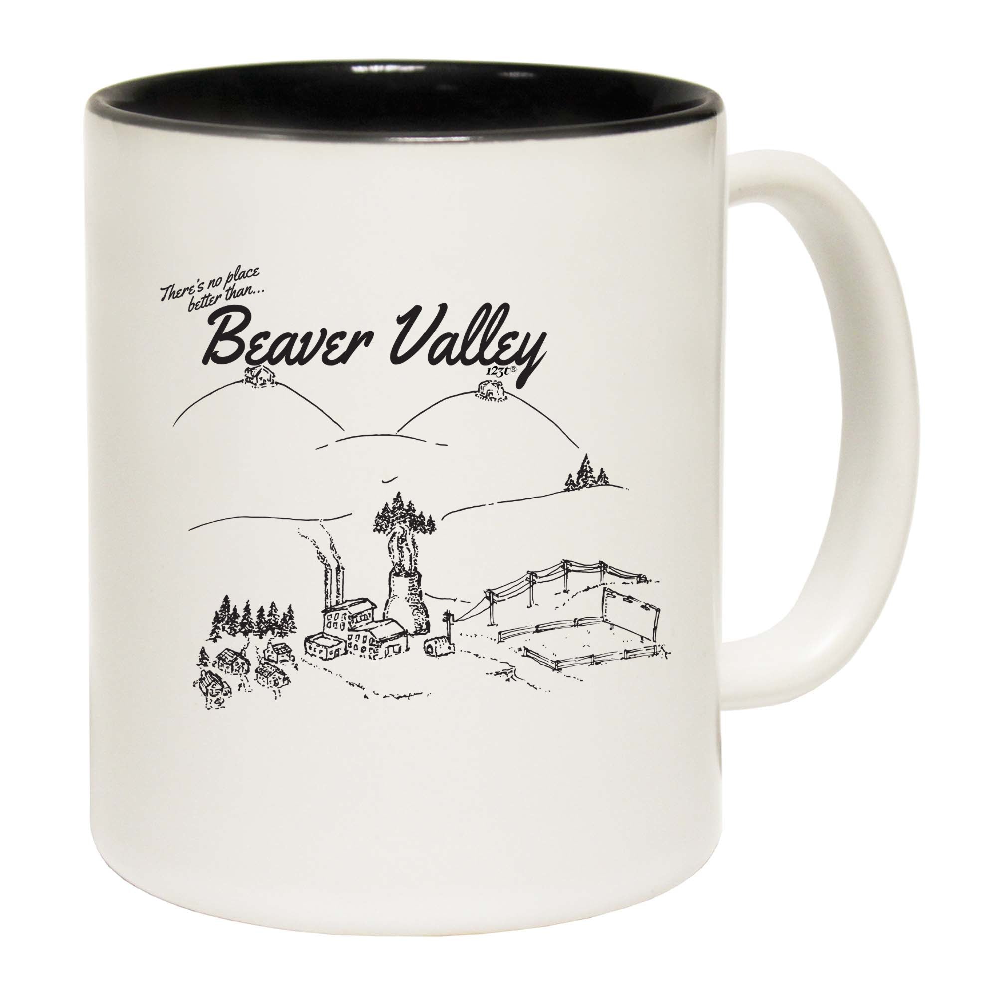 Theres No Place Like Beaver Valley - Funny Coffee Mug