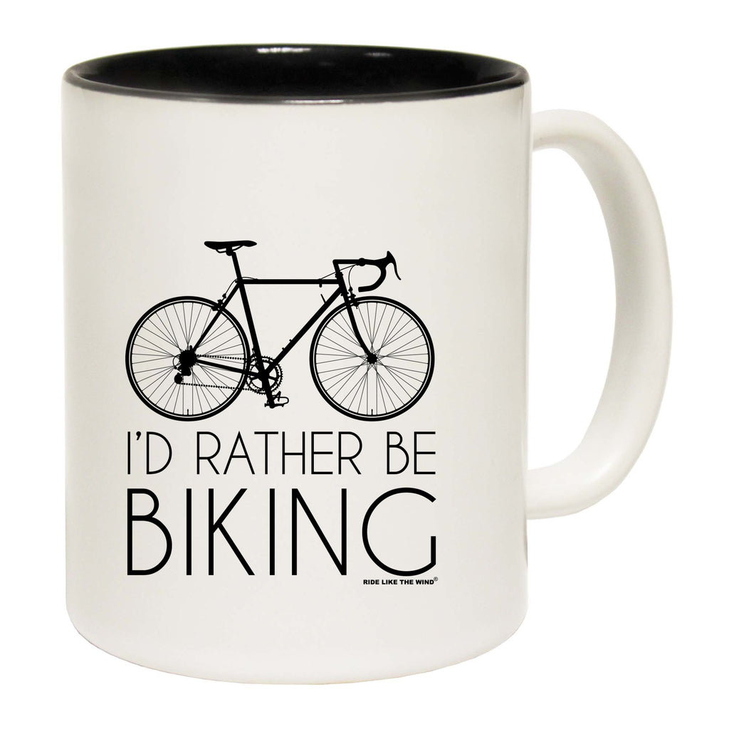 Rltw Id Rather Be Biking - Funny Coffee Mug