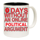 Politican Days Without - Funny Coffee Mug