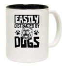 Easily Distracted By Dogs V2 - Funny Coffee Mug