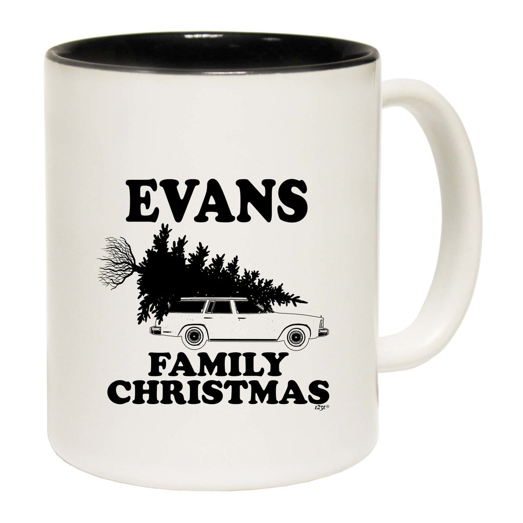 Family Christmas Evans - Funny Coffee Mug