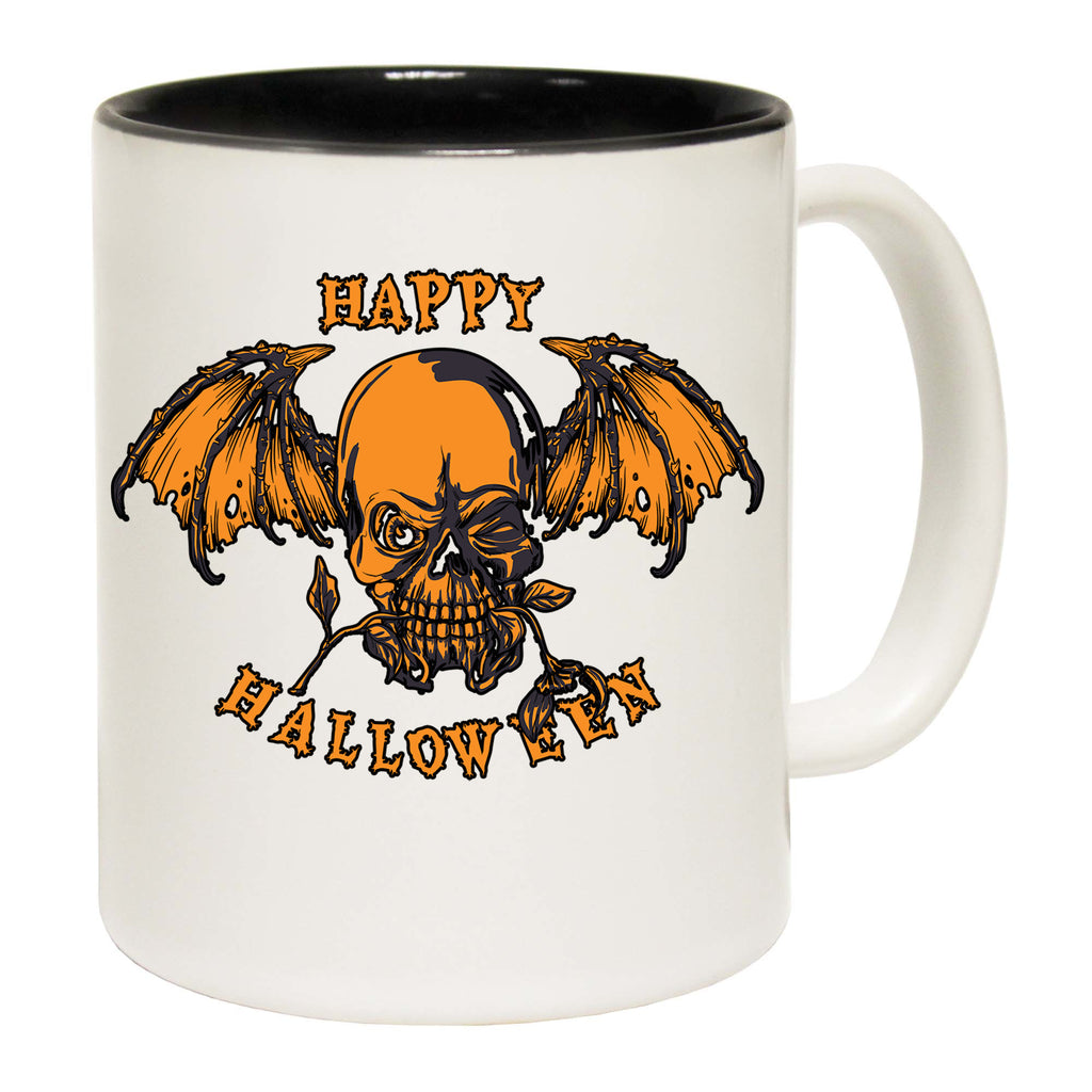 Happy Halloween Skull - Funny Coffee Mug