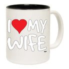 Love Heart My Wife - Funny Coffee Mug