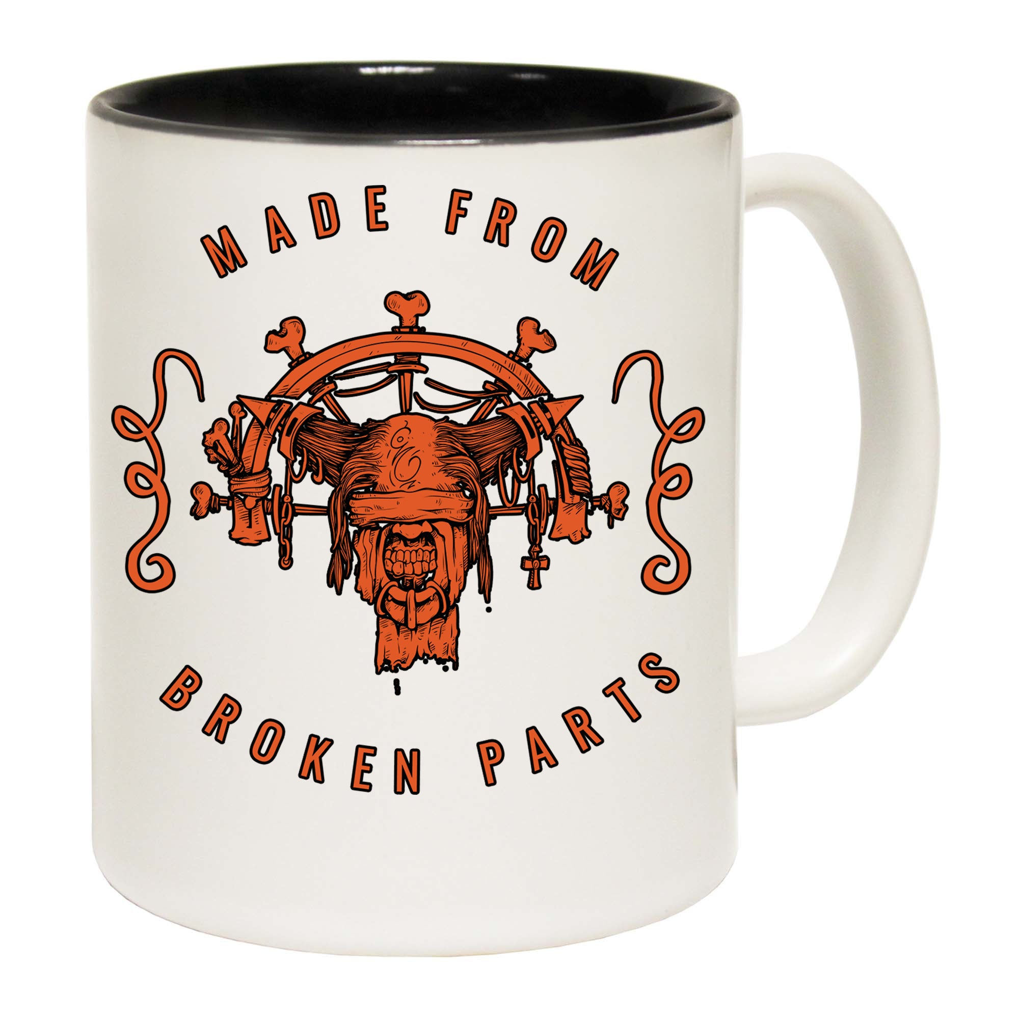 Made From Broken Parts Sailor - Funny Coffee Mug