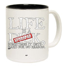 Life Is A Hard For No Reason - Funny Coffee Mug