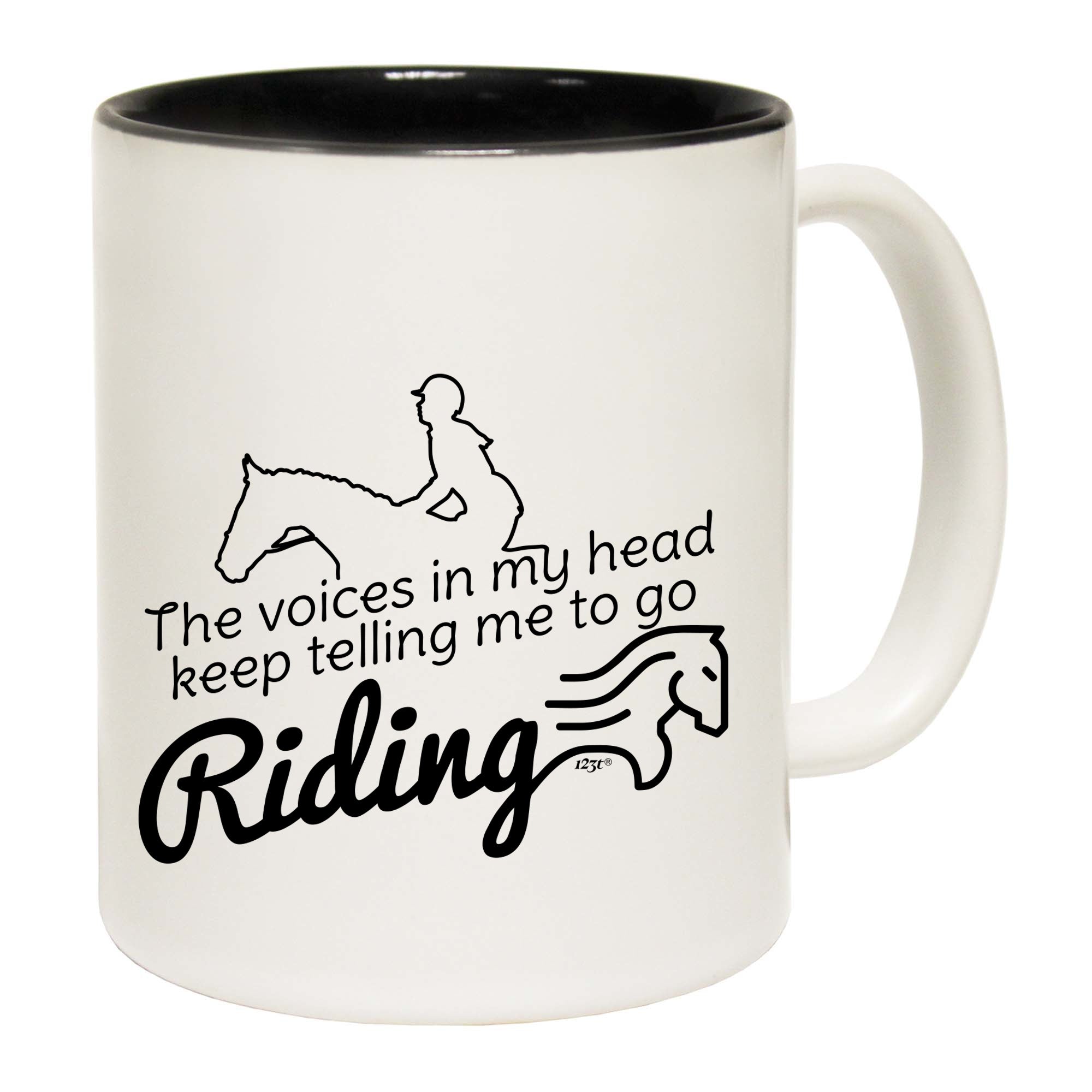 Keep Telling Me To Go Riding Horse - Funny Coffee Mug