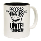 Procrastinators Unite Tomorrow - Funny Coffee Mug