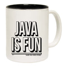 Java Is Fun Snoe - Funny Coffee Mug