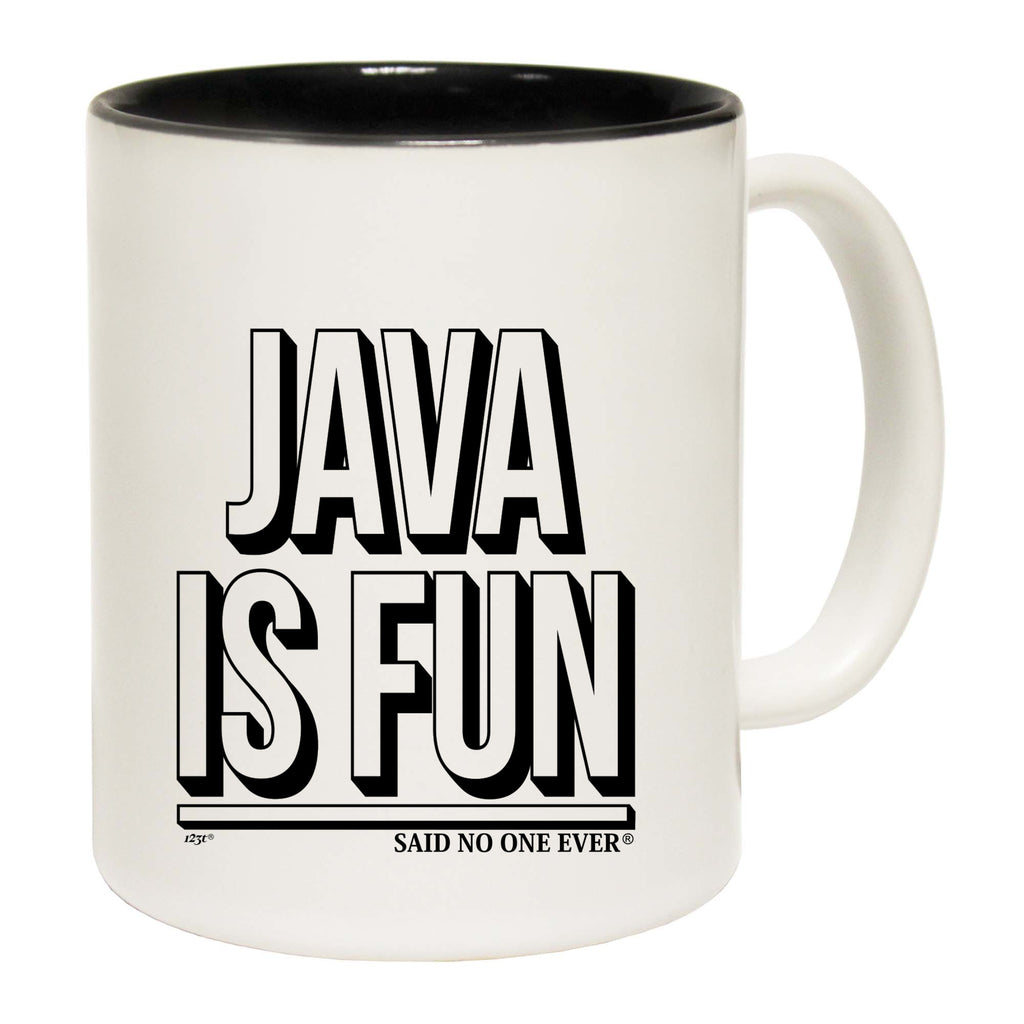 Java Is Fun Snoe - Funny Coffee Mug