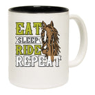 Eat Sleep Ride Repeat - Funny Coffee Mug