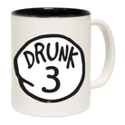 Drunk 3 - Funny Coffee Mug Cup