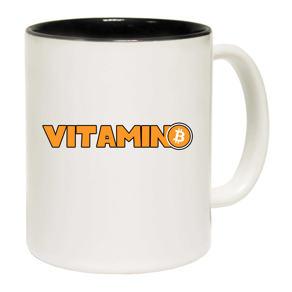 Vitamin B For Bitcoin Currency Trading - Funny Coffee Mug