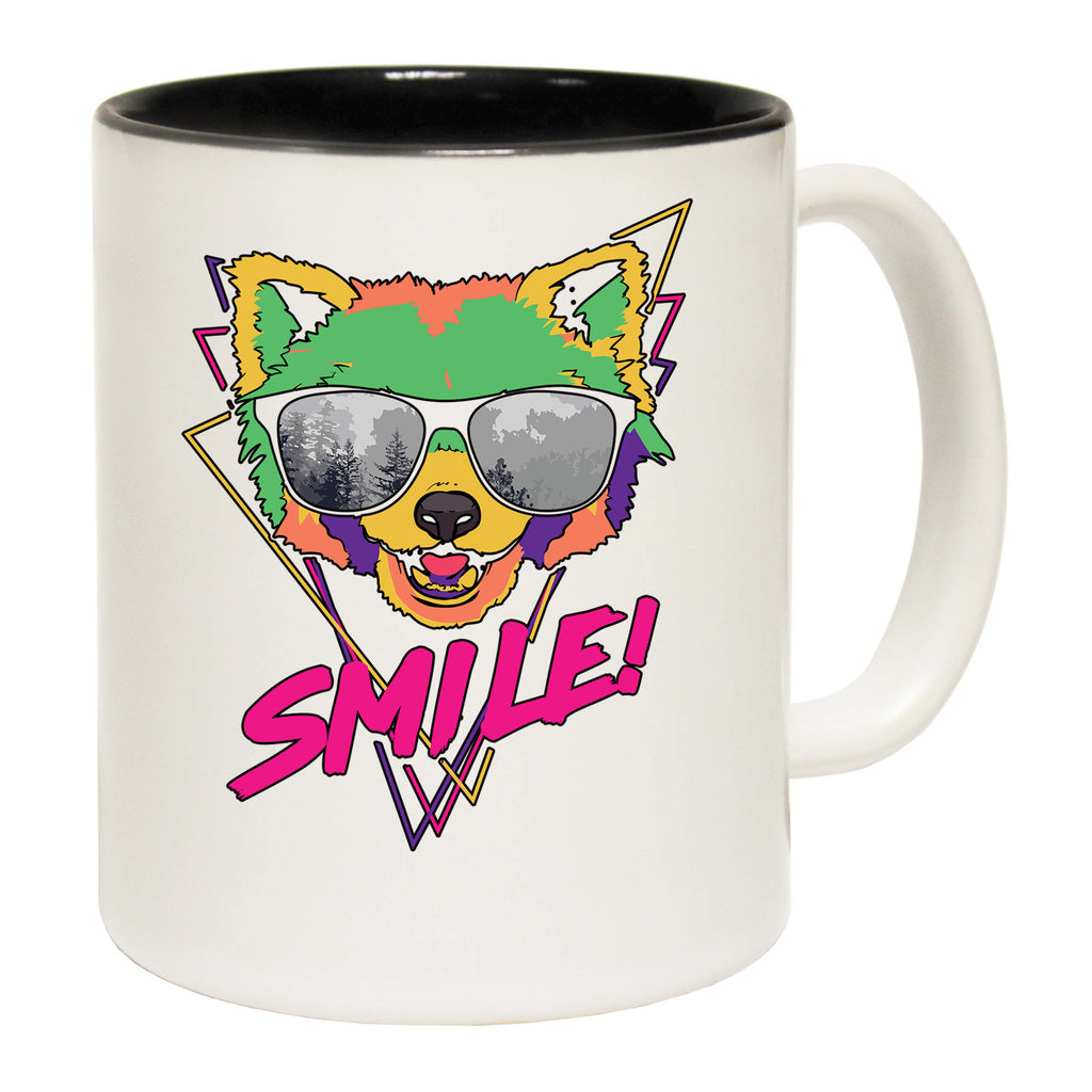 Red Panda Smile Retro Animal - Funny Coffee Mug