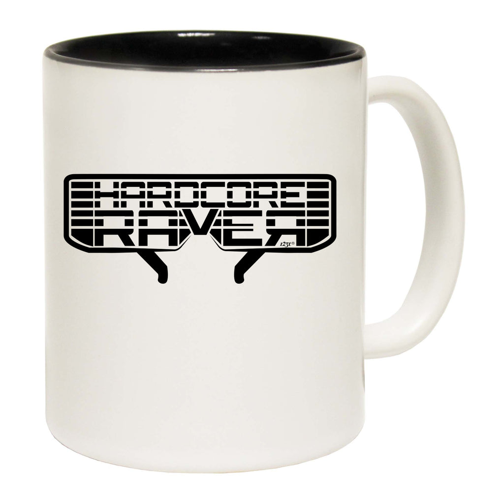 Hardcore Raver Glasses - Funny Coffee Mug Cup