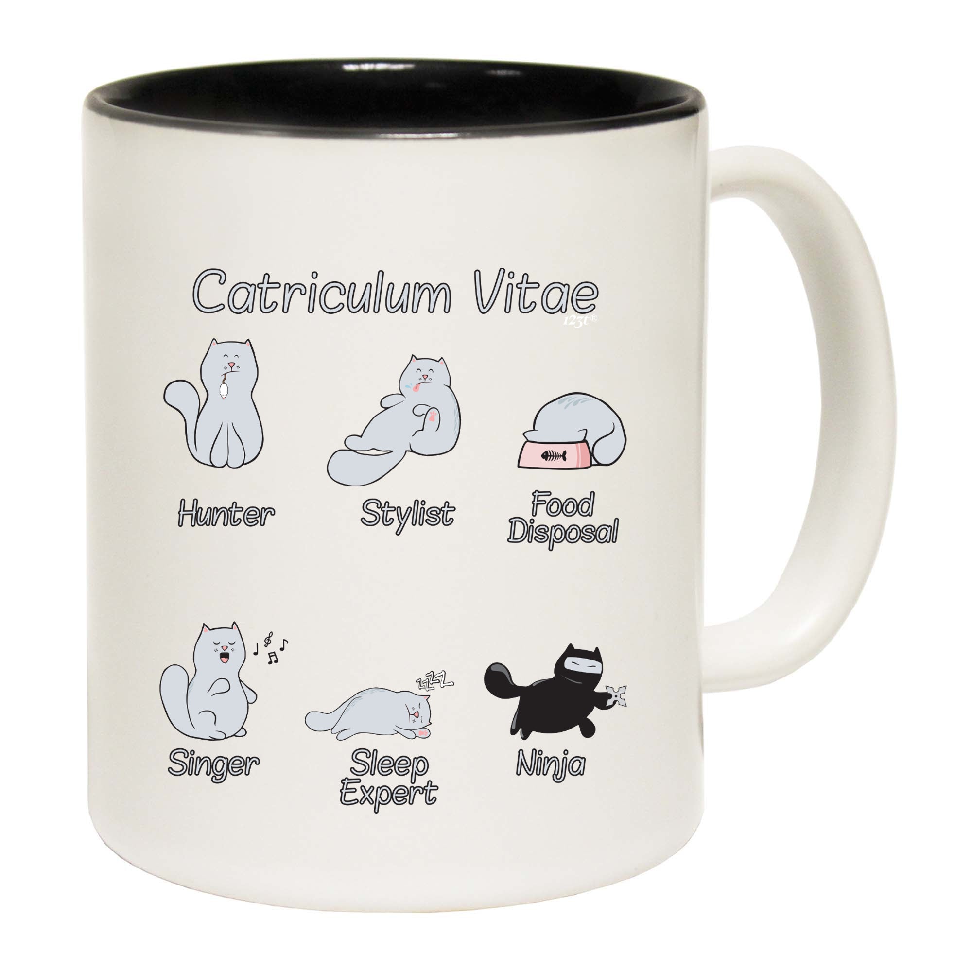 Catriculum Vitae Cat - Funny Coffee Mug Cup