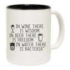 In Wine There Is Wisdom - Funny Coffee Mug Cup