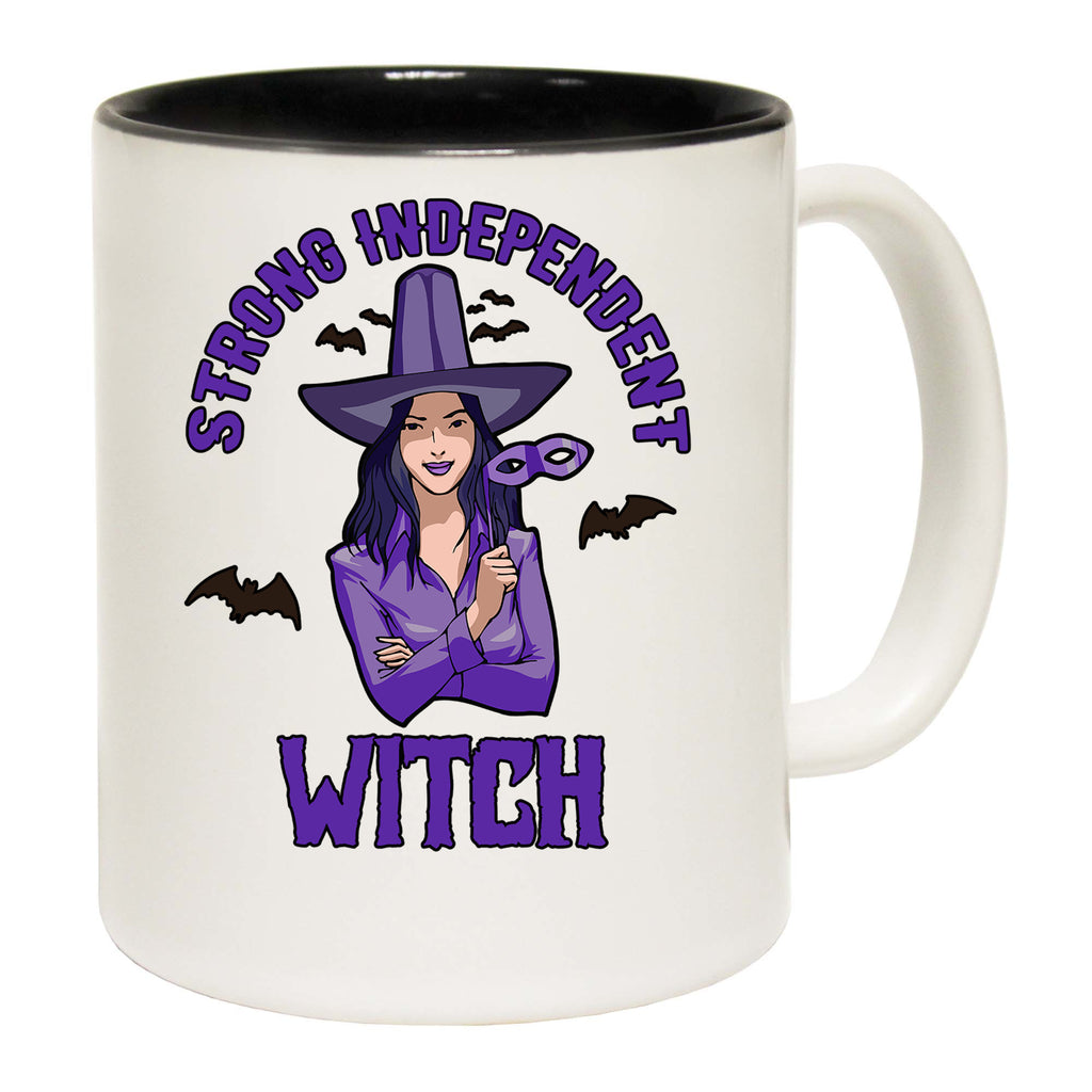 Strong Independent Witch Halloween - Funny Coffee Mug