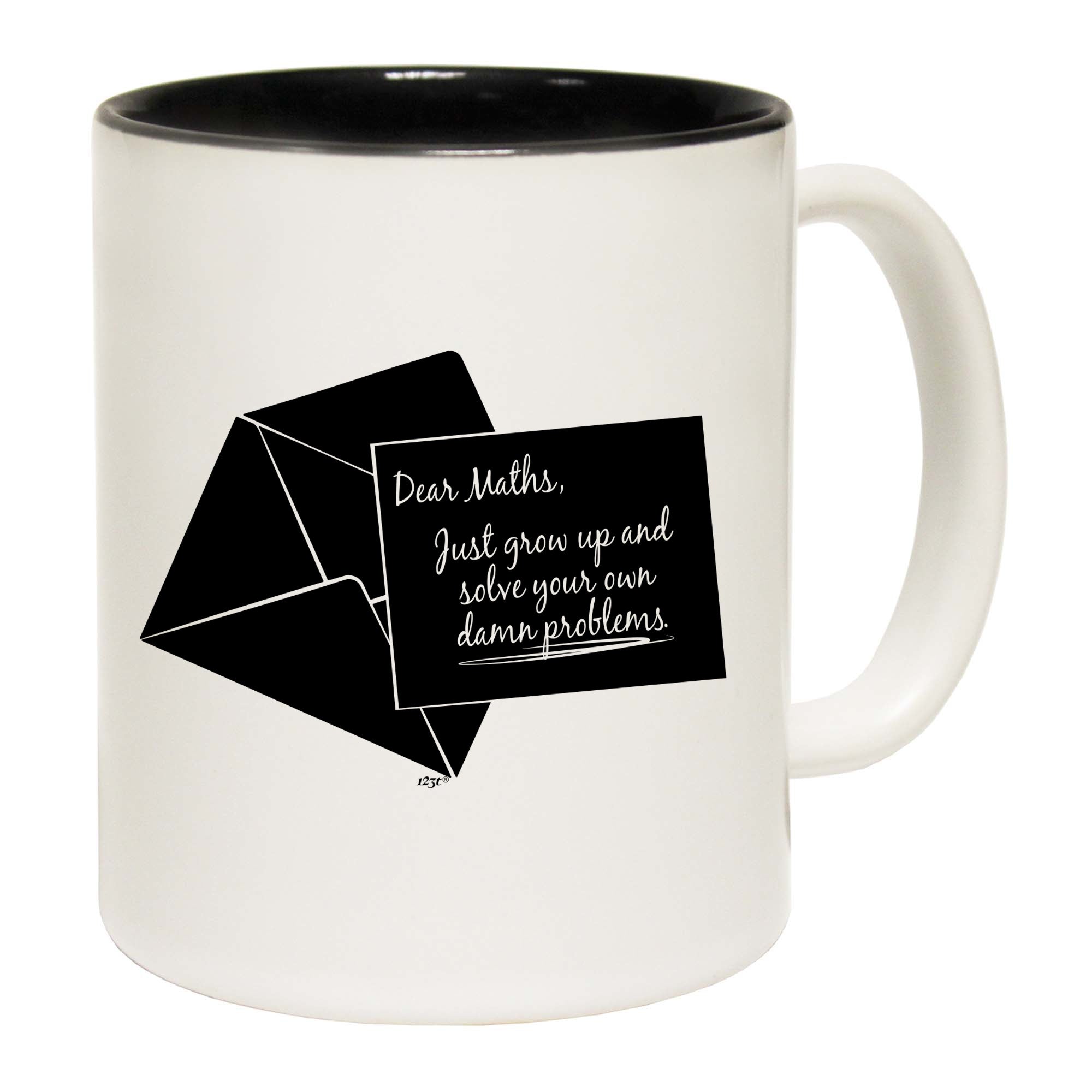Dear Maths Just Grow Up - Funny Coffee Mug Cup