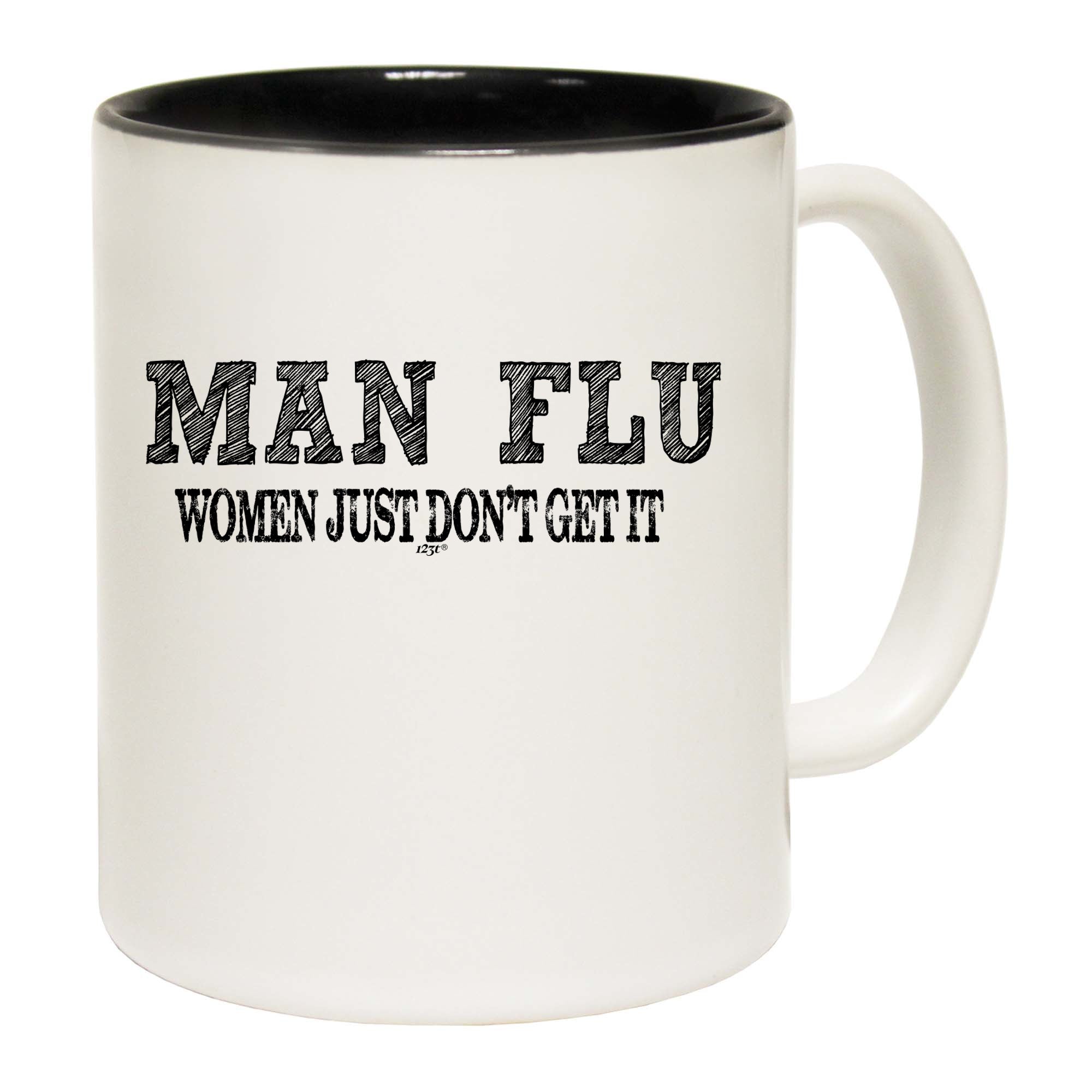 Man Flu Women Just Dont Get It - Funny Coffee Mug