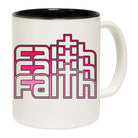 Faith Text Jesus God Christian - Funny Coffee Mug