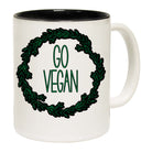 Go Vegan Wreth - Funny Coffee Mug