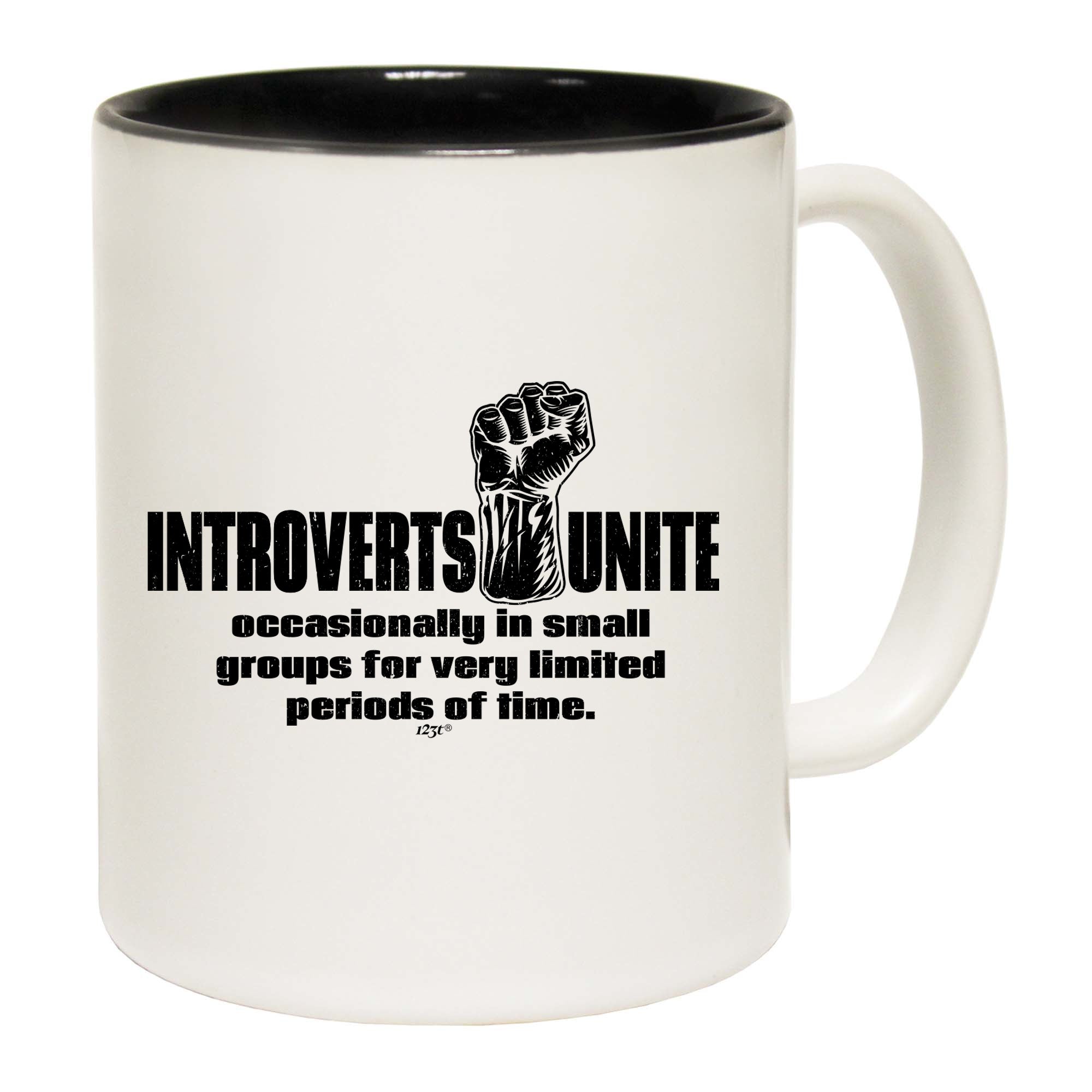 Introverts Unite Occasionally - Funny Coffee Mug Cup