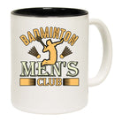 Badminton Mens Club - Funny Coffee Mug