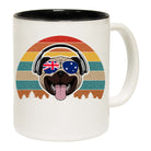 Cool Pug Headphones - Funny Coffee Mug