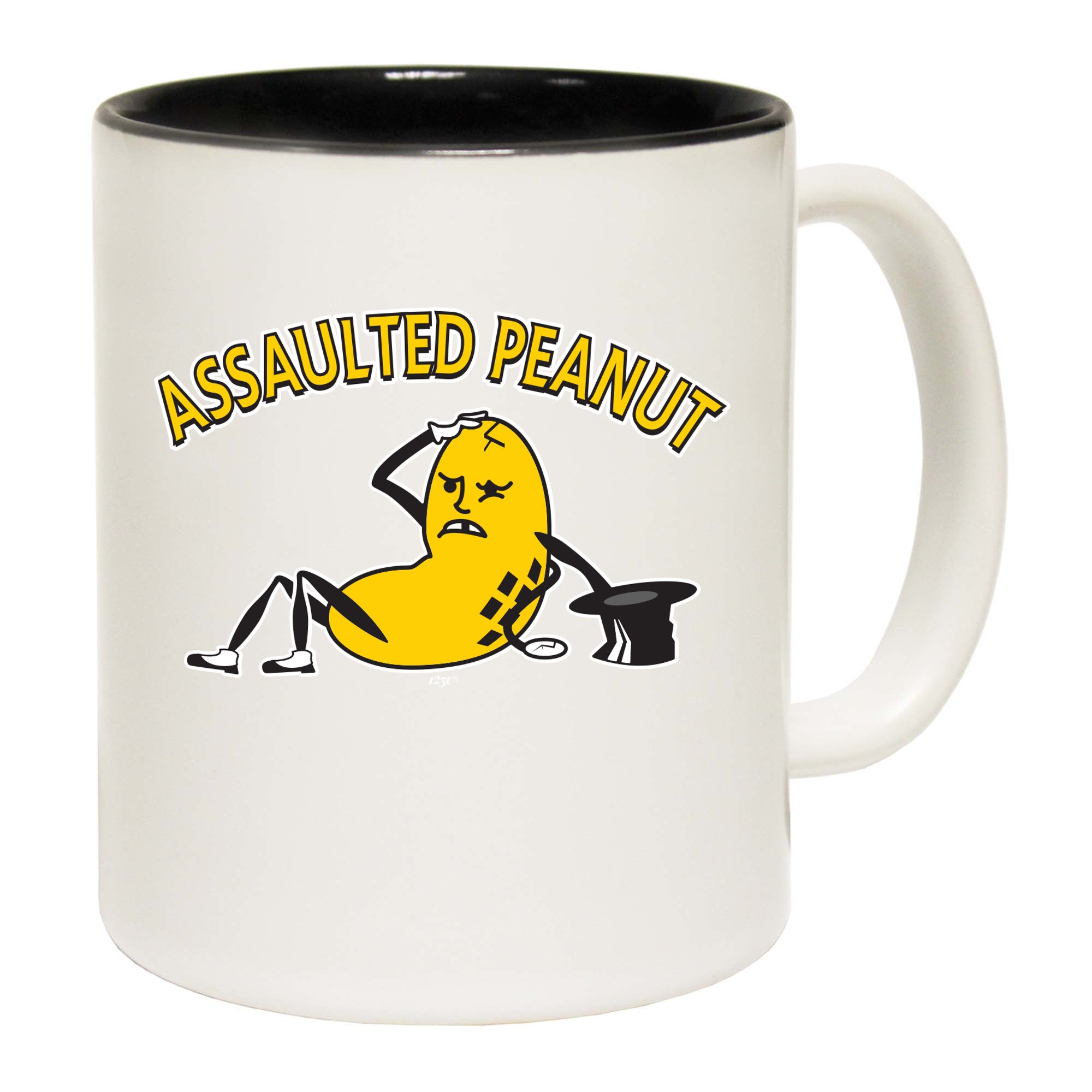 Assaulted Peanut - Funny Coffee Mug Cup