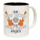God Made Bass Players Guitar Music - Funny Coffee Mug Cup