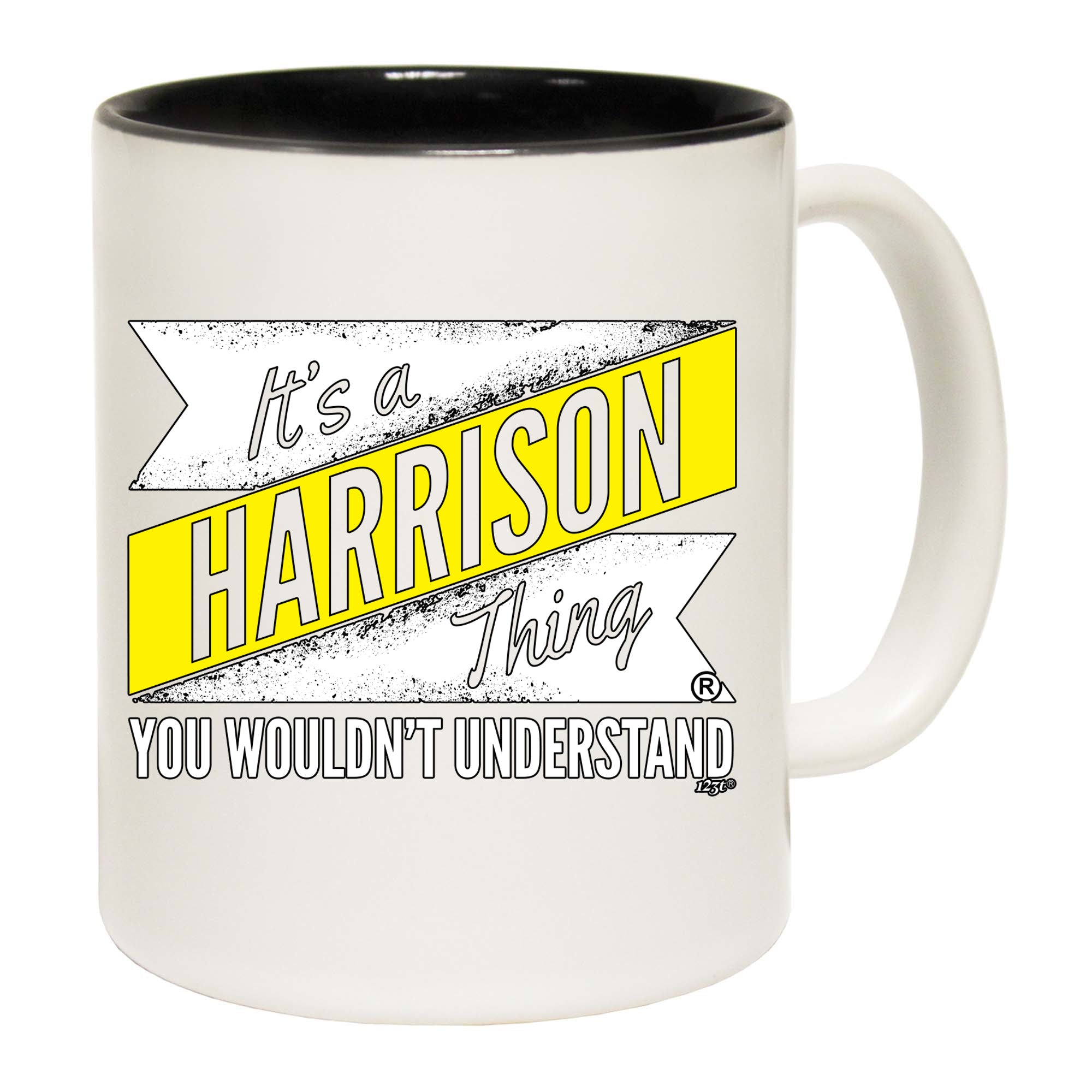 Harrison V2 Surname Thing - Funny Coffee Mug Cup
