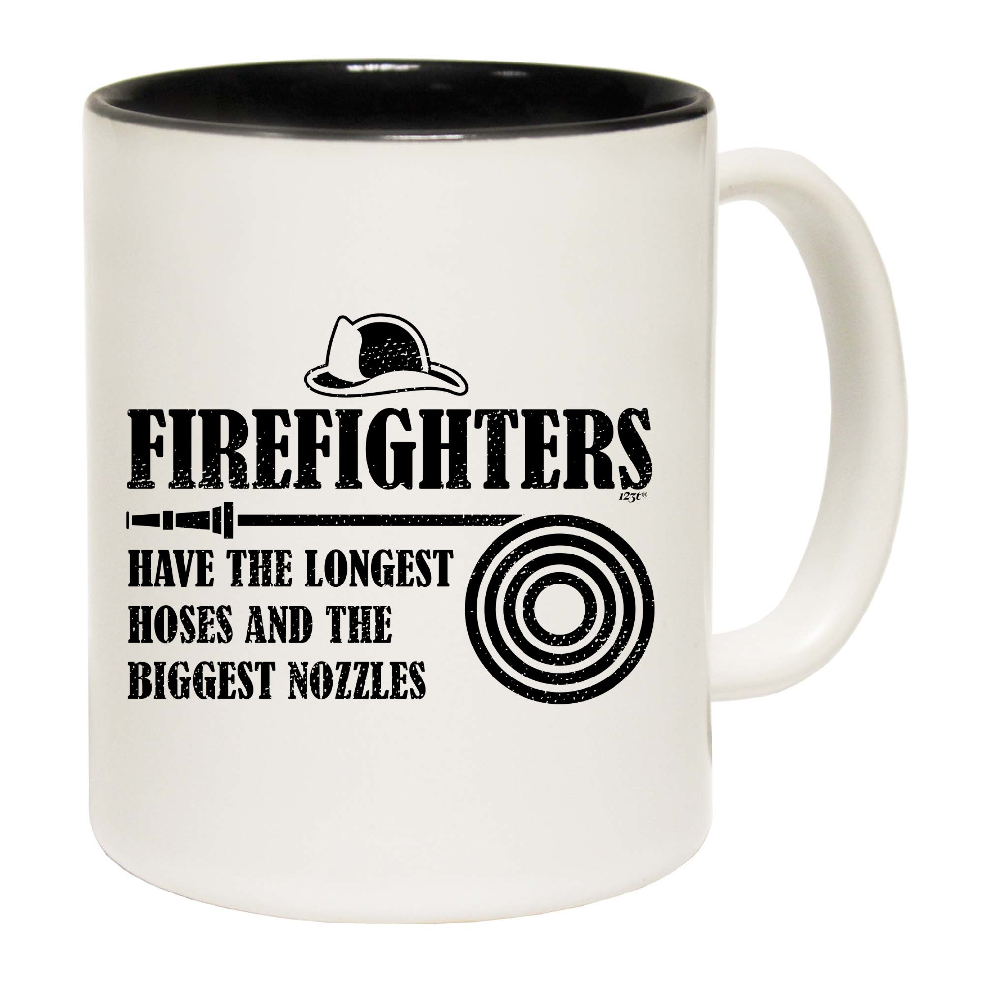 Firefighters Have The Longest Hoses - Funny Coffee Mug Cup