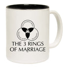 The Three Rings Of Marriage - Funny Coffee Mug