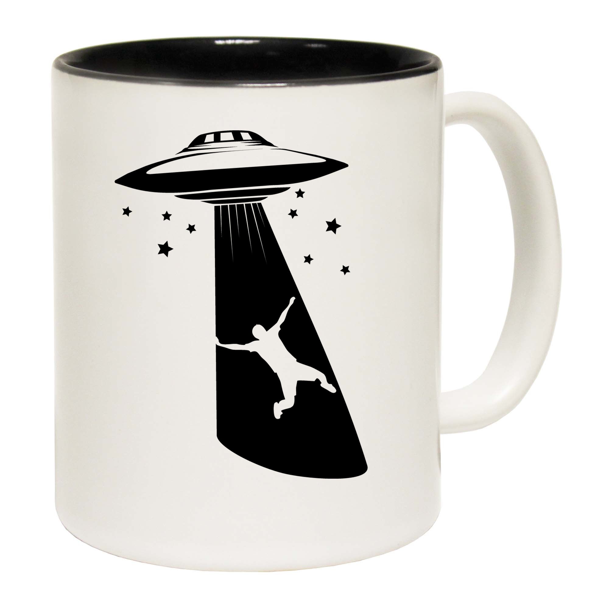 Ufo Sci Fi Abduction - Funny Coffee Mug