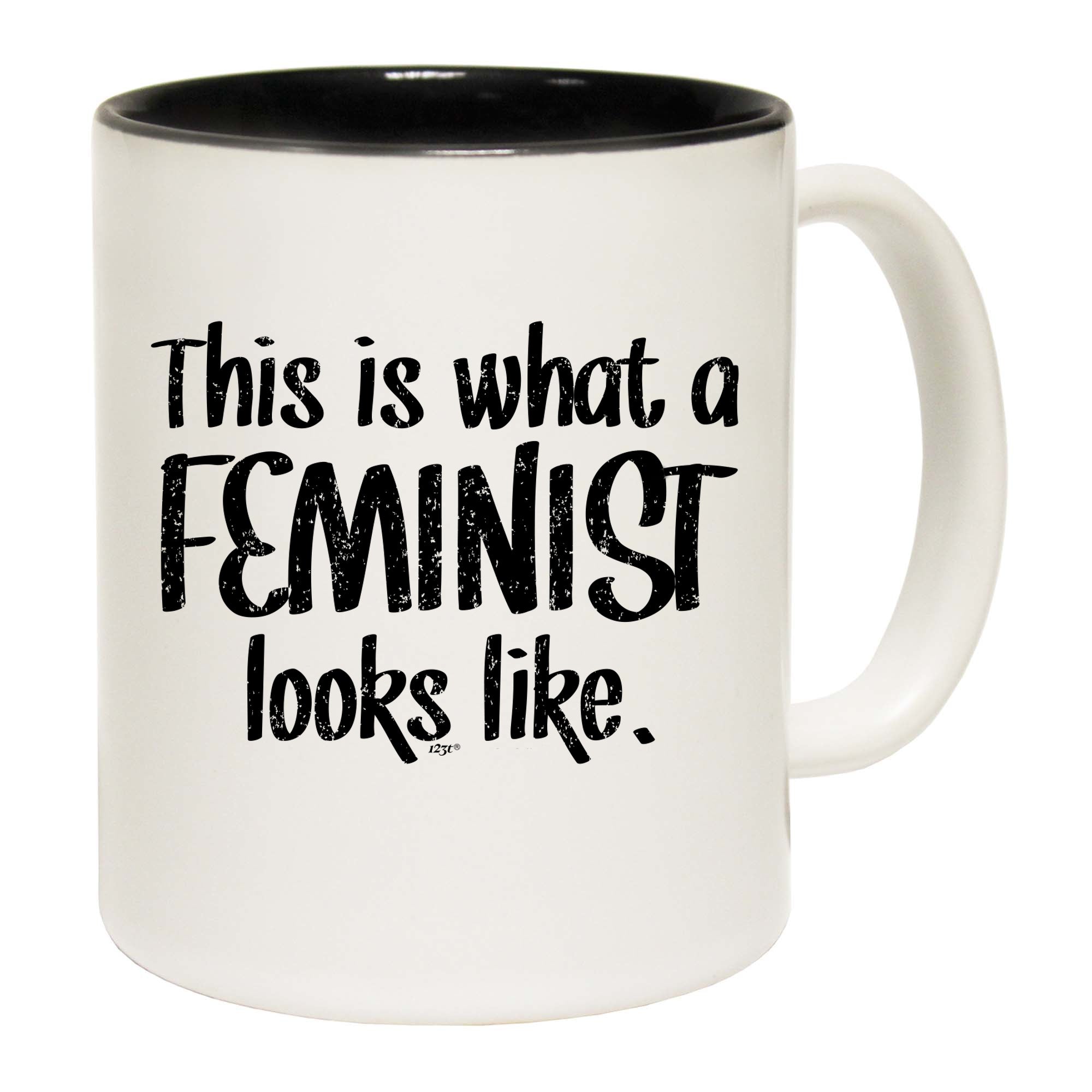This Is What A Feminist Looks Like - Funny Coffee Mug