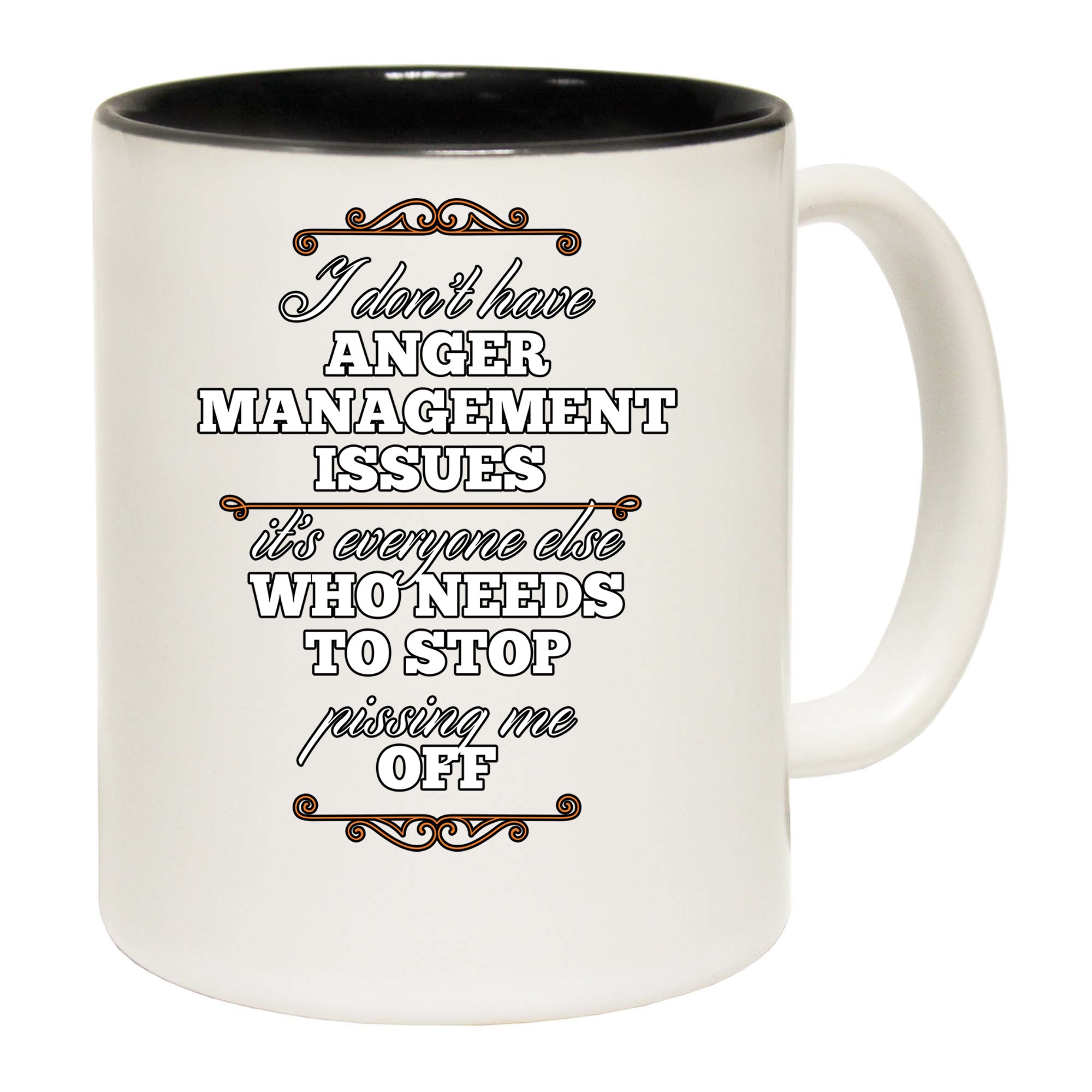 Anger Management Issues - Funny Coffee Mug