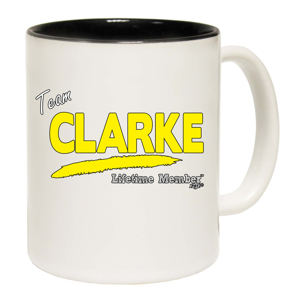 Clarke V1 Lifetime Member - Funny Coffee Mug Cup