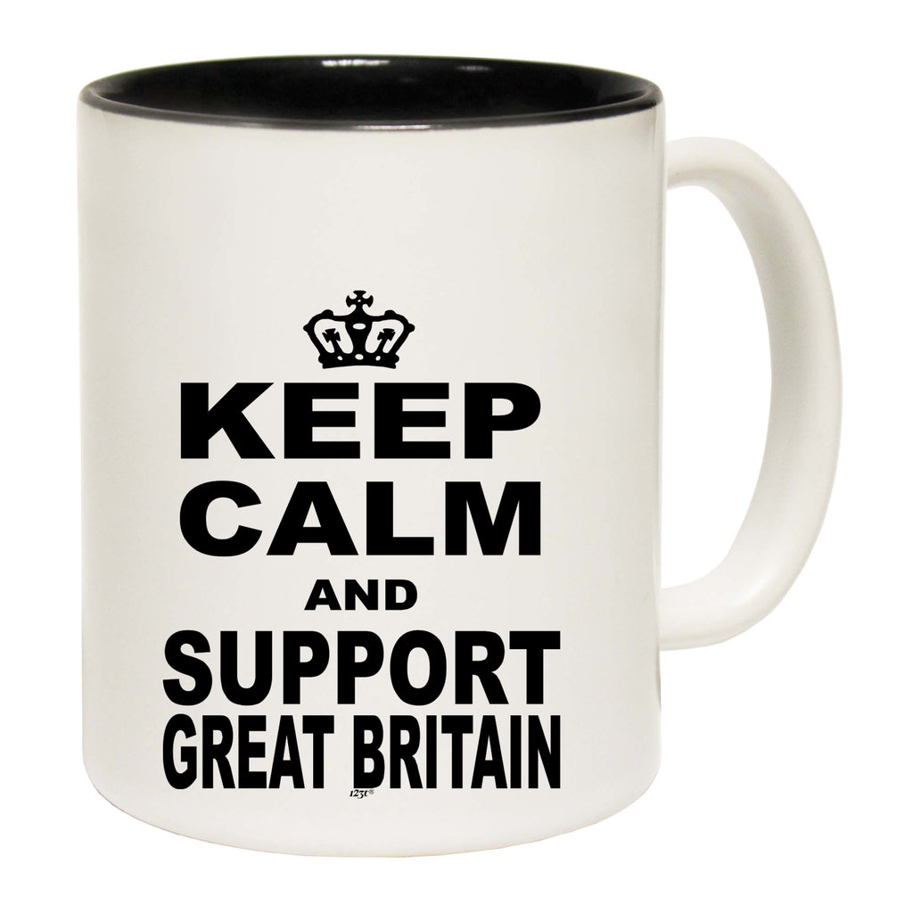 Keep Calm And Support Great Britain - Funny Coffee Mug