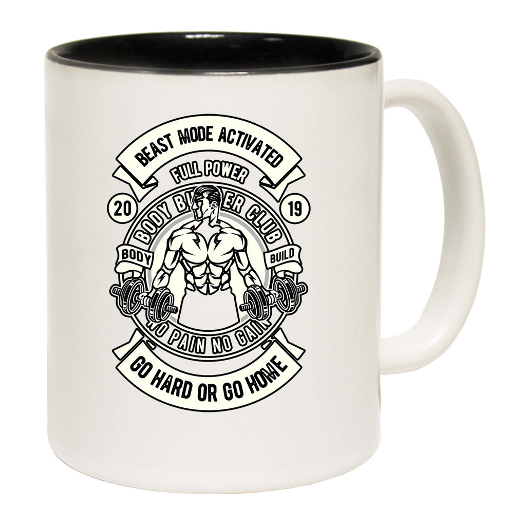 Beast Mode Activated Gym Bodybuilding - Funny Coffee Mug