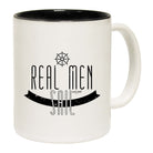 Ob Real Men Sail - Funny Coffee Mug