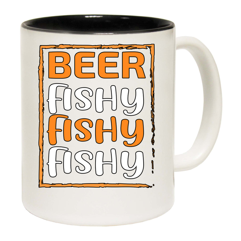 Beer Fishy Fish Fishing - Funny Coffee Mug