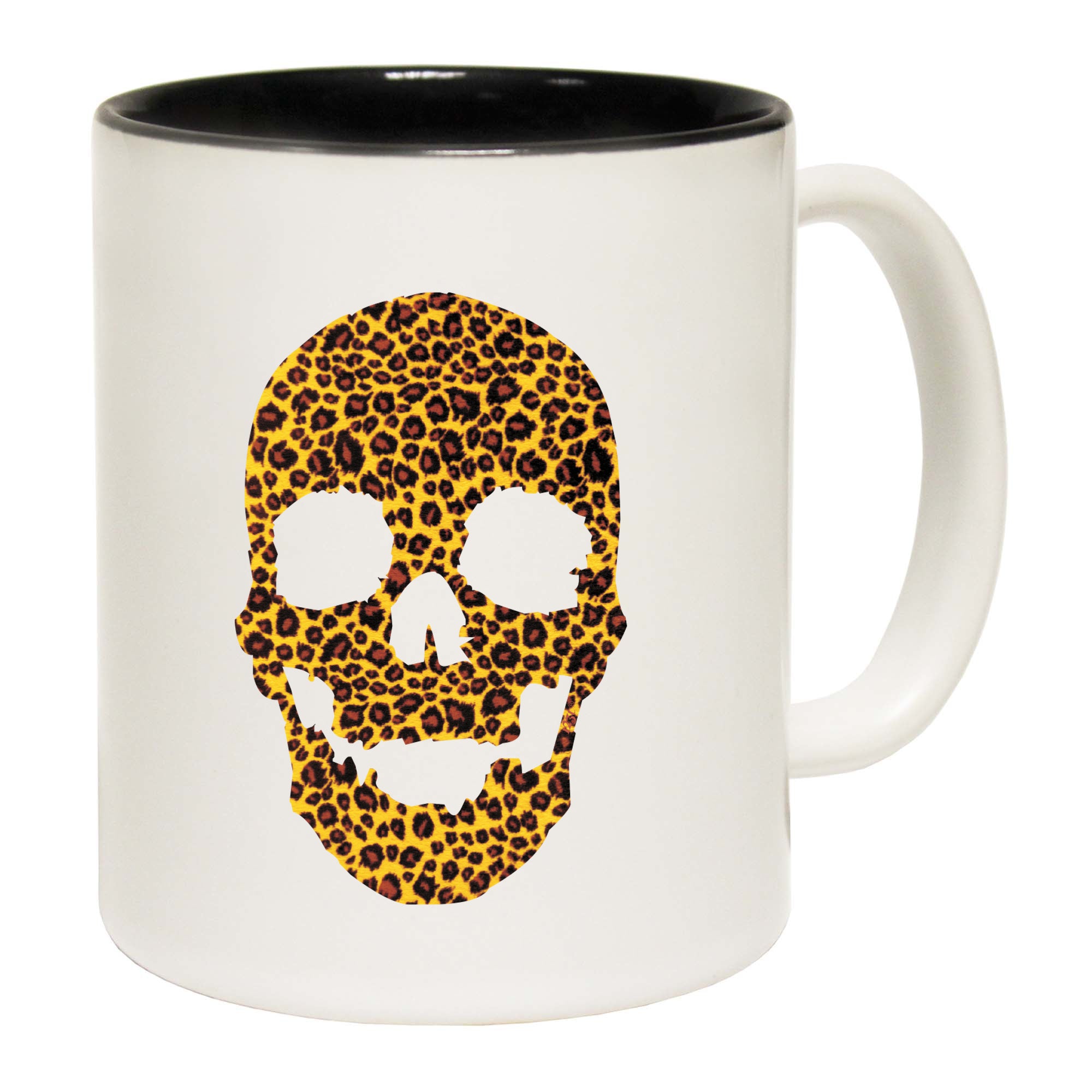 Leopard Skull - Funny Coffee Mug