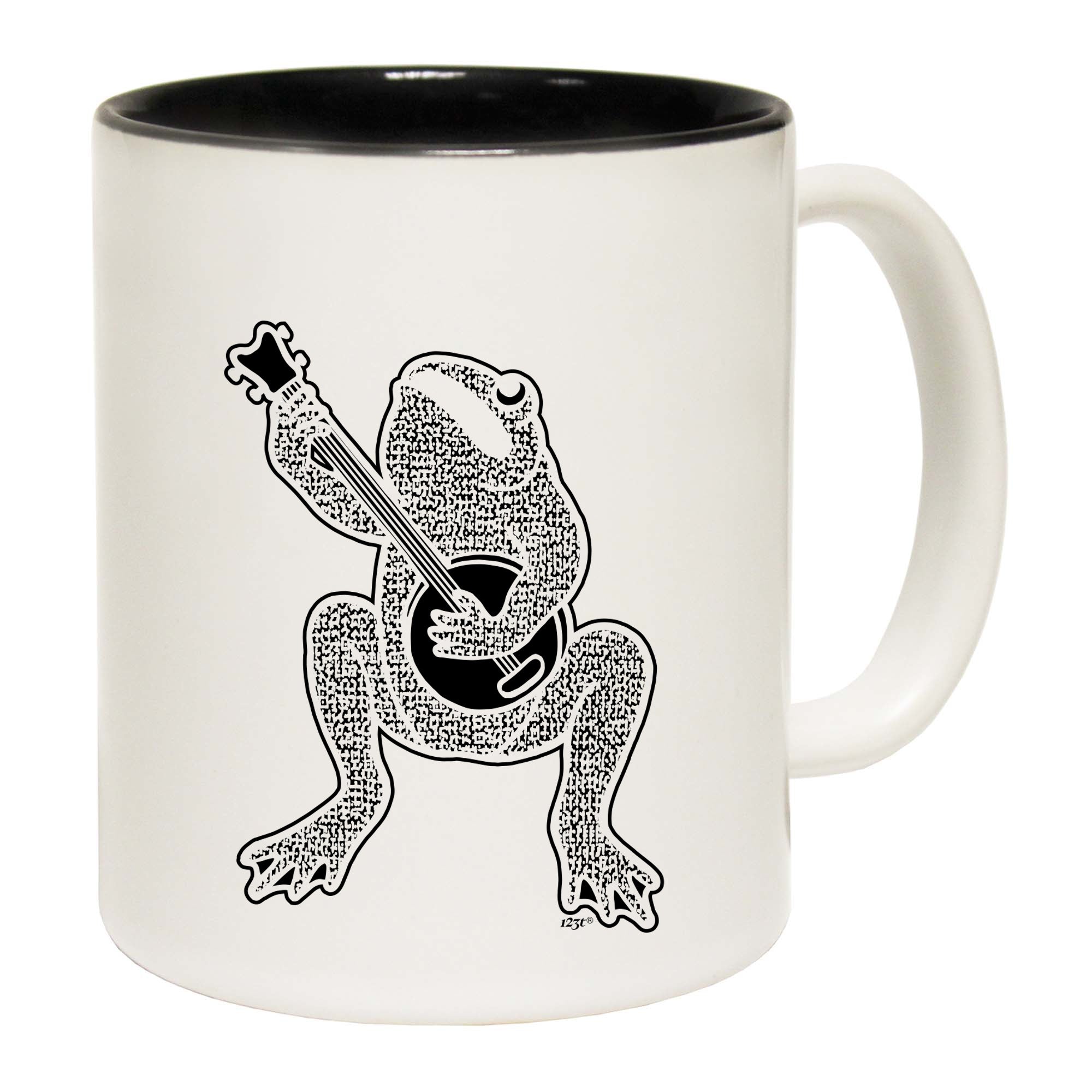 Toad Plaing Banjo Frog - Funny Coffee Mug