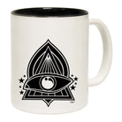Festival Triangle Eye White - Funny Coffee Mug Cup