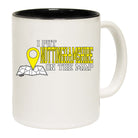 Put On The Map Nottinghamshire - Funny Coffee Mug