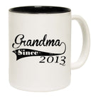 Grandma Since 2013 - Funny Coffee Mug Cup