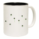 Bullet Holes Green - Funny Coffee Mug Cup