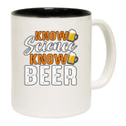 Know Science Know Beer - Funny Coffee Mug