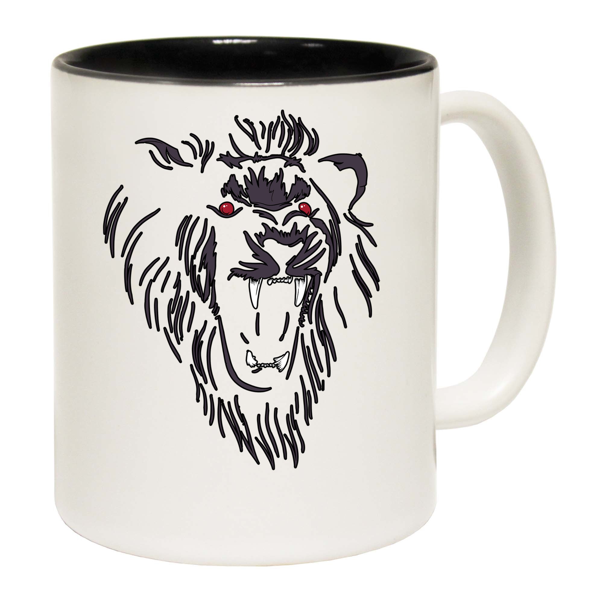 Lion Raw - Funny Coffee Mug