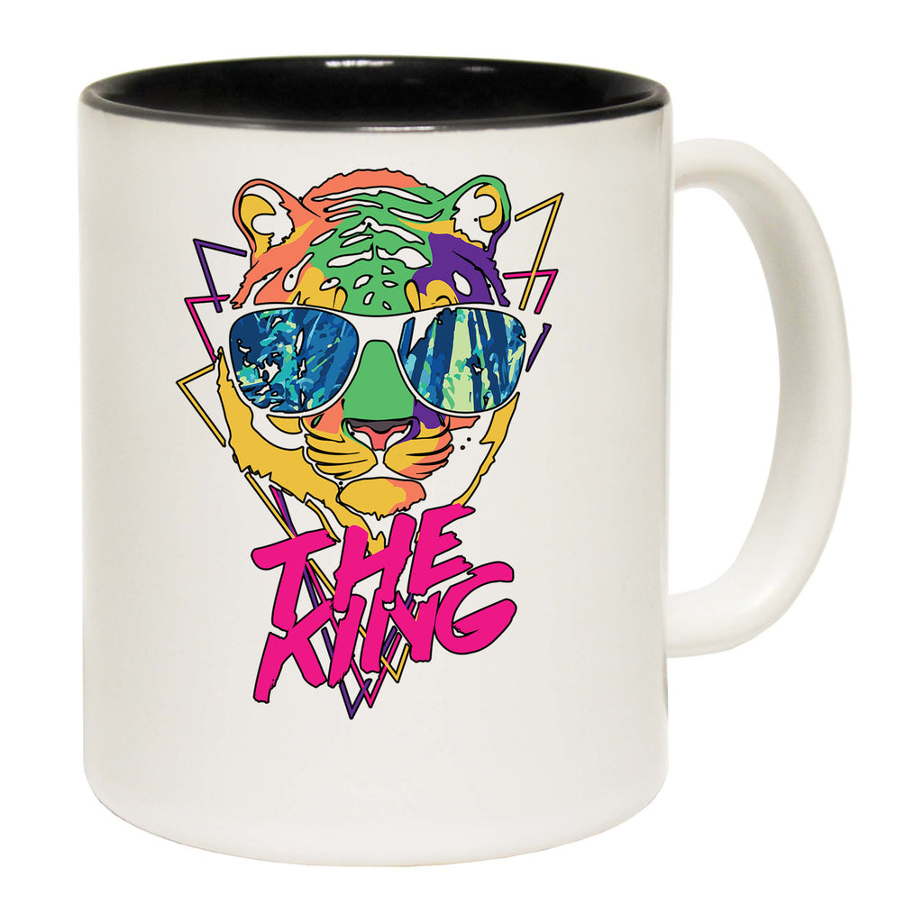 Tiger The King Retro Animal - Funny Coffee Mug